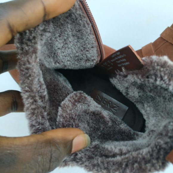 24hr Comfort- NATURALIZER 100%Waterproof Leather Lined Fall/Winter Ankle boot 9w - Picture 6 of 13